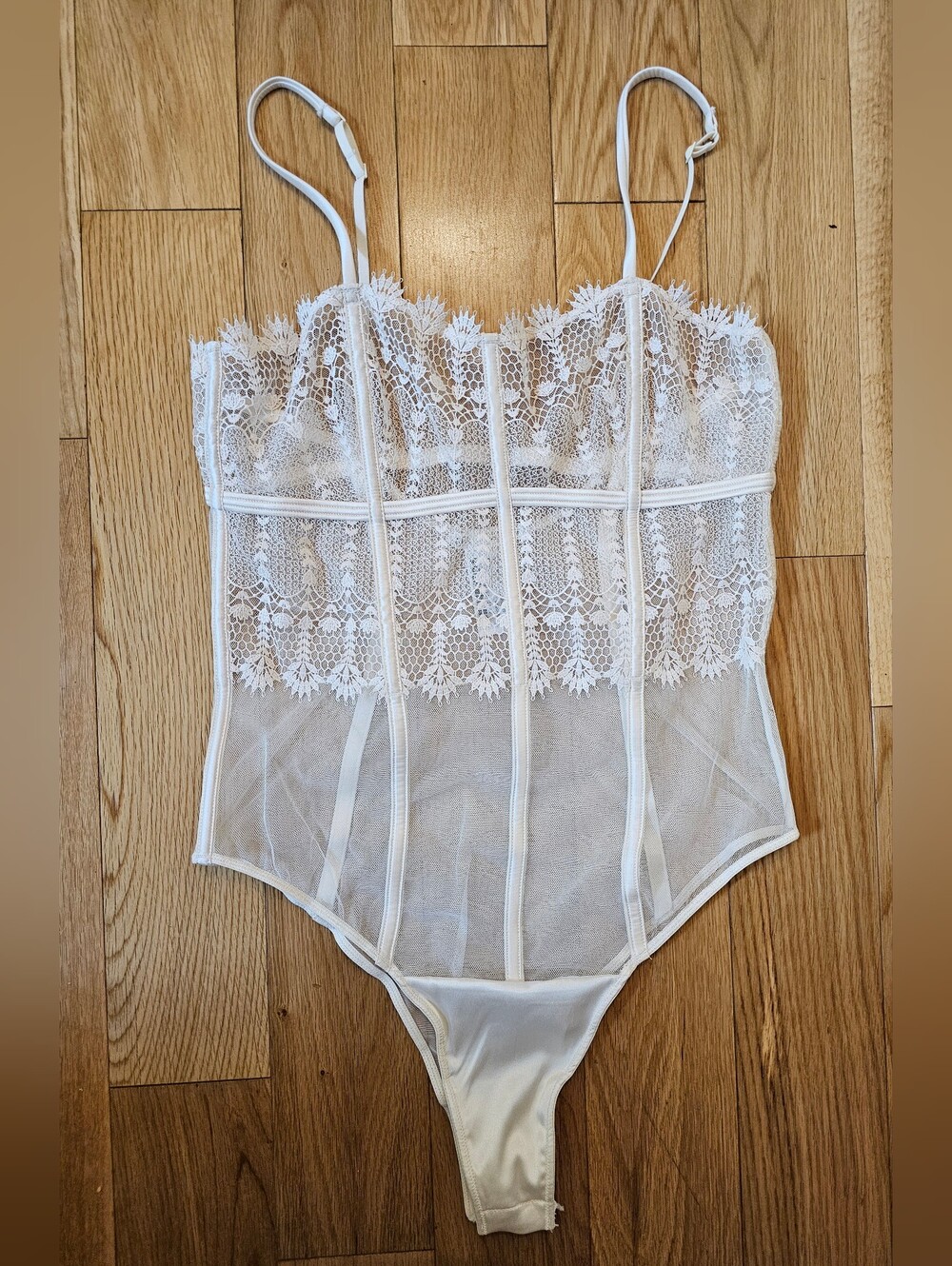 Zara Lace Bodysuit Size Small